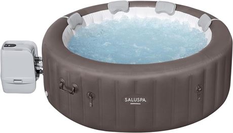 Bestway SaluSpa Dominica Smart EnergySense HydroJet Inflatable Hot Tub Spa (77"