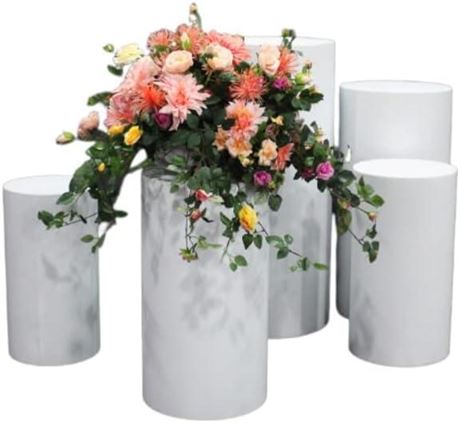 Round Cylinder Pedestal Stands,Round Cylinder Pedestal Display Plinths Pillars