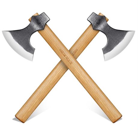 Dream Reach Throwing Axes 1 pack , Professional 16" Tomahawk Axe for Backyard,