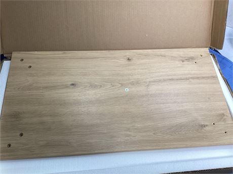 replacement nightstand bottom panel in a warm oak grain finish.31x15-3/4