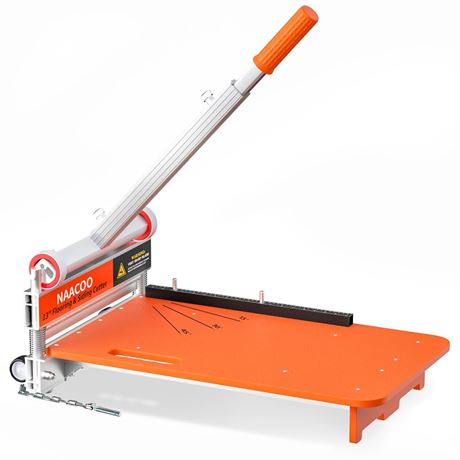 Heavy Duty Laminate/Vinyl Floor Cutter, NAACOO 13” Vinyl Plank Cutter with