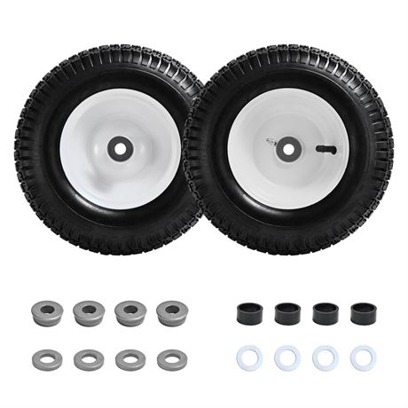 Parts Camp 13x5.00-6 Pneumatic Tire and Wheel Replacement 13 Inch Lawn Mower