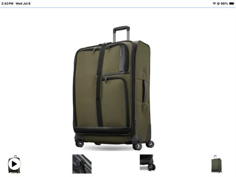 American Tourister Cargo Max 29" Softside Large Checked Spinner Luggage with
