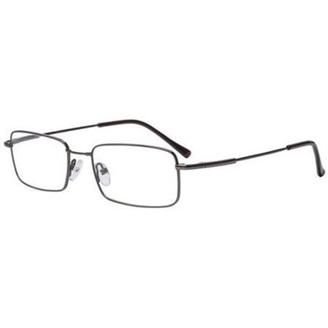 M+Flex Men S MF510 Gunmetal Eyeglass Frames