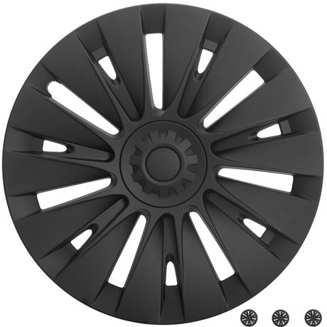 2024 Wheel Covers for Tesla Model Y 19 Inch 4 Pcs Hubcaps Compatible with Tesla