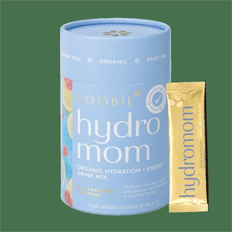 Boobie Hydromom Breastfeeding Supplement for Pregnancy and Lactation Drink Blue