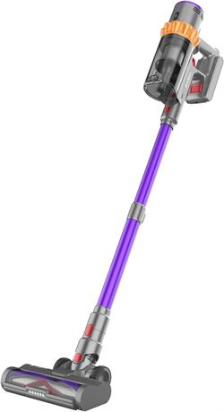 Cordless Vacuum Cleaner, 550W 45KPA 60 Mins Runtime Self-Standing Vacuum