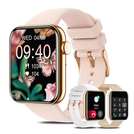 Smartwatch for Android iPhone Compatible, Smart Watches for Women(Call