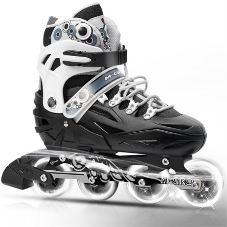 Adjustable Inline Skates for Girls and Boys, Women, Men,Full Light Up Wheels