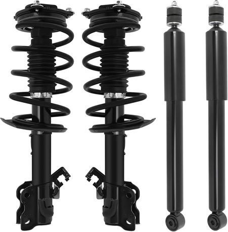 Front Complete Struts Assembly Rear Shock Absorber Fit for 2014-2019 for Nissan