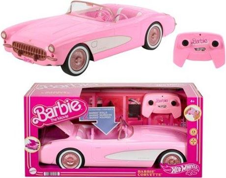 Hot Wheels RC Barbie Corvette  Remote Control Corvette from Barbie the Movie