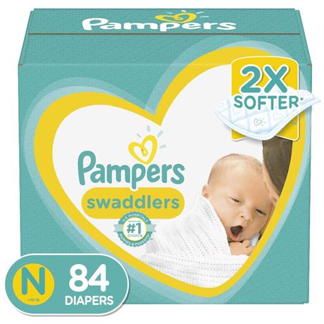 Pampers Swaddlers Super Pack 84 diapers