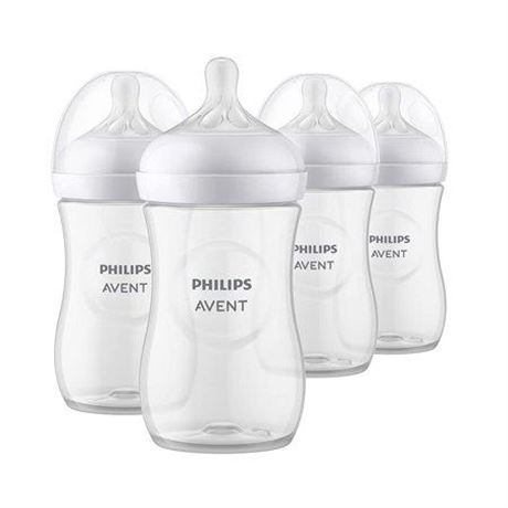 OFFSITE Philips Avent Natural Baby Bottle with Natural Response Nipple  9oz