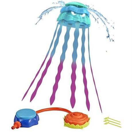 Nerf Super Soaker Stomp & Soak Water Toy  Launches Into the Air  Ages 4+