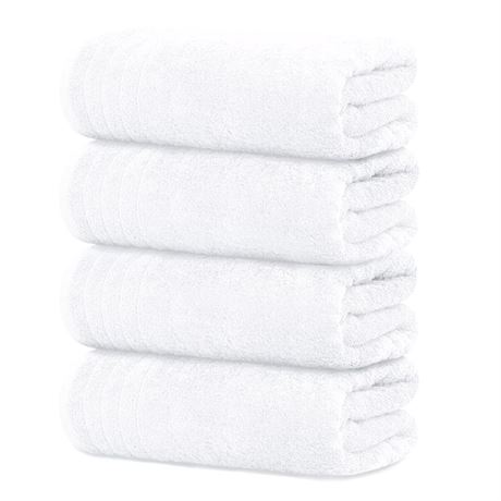 Tens Towels Large Bath Towels, 100% Cotton, 30 x 60 Inches Extra Large Bath