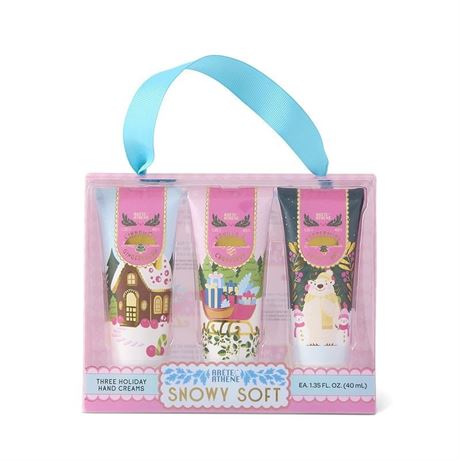 Core Bamboo 3-pk. Assorted Hand Creams, Pink