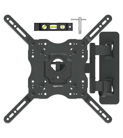 Amazon Basics Full Motion Articulating TV Monitor Wall Mount for 26" to 55" TVs