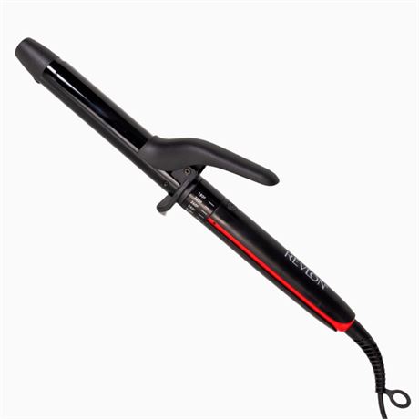 REVLON SmoothStay 1 Inch Curling Iron, Coconut Oil Infused Ceramic Curling Wand