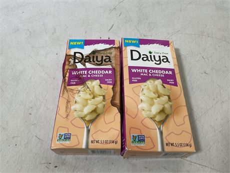 Daiya Dairy Free Gluten Free White Cheddar Mac & Cheese, Vegan, 5.5 oz (Shelf