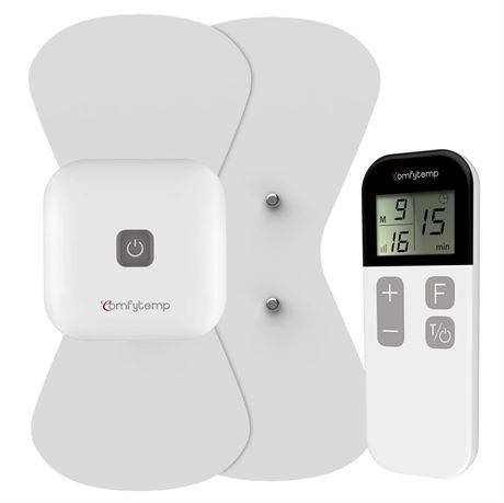 Comfytemp Wireless TENS Unit Muscle Stimulator for Pain Relief Therapy, FSA HSA
