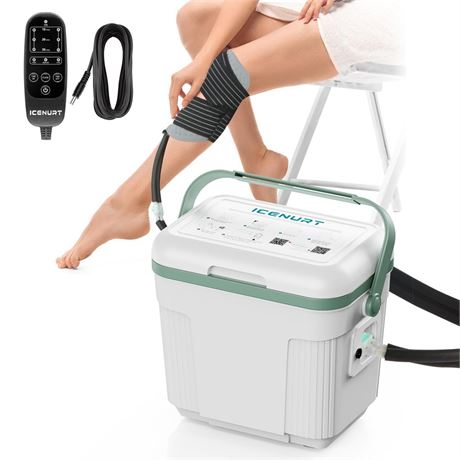 Cold Therapy Machine with Programmable Timer, Ice Machine for Knee After