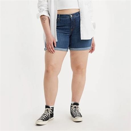 Levi's Mid Length Women's Shorts (Plus Size) 20