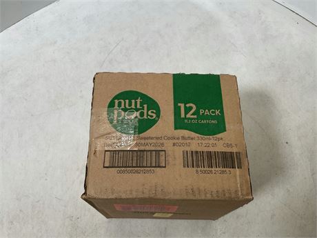 Nutpods Cookie Butter Non Dairy Coffee Creamer, Sweetened with Organic Cane