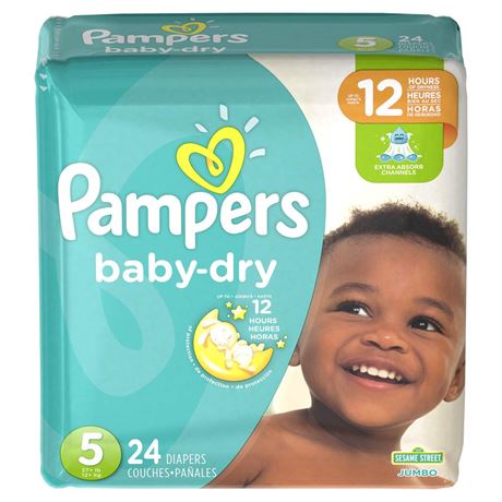 Pampers Baby Dry S5 Jumbo 4X24EA