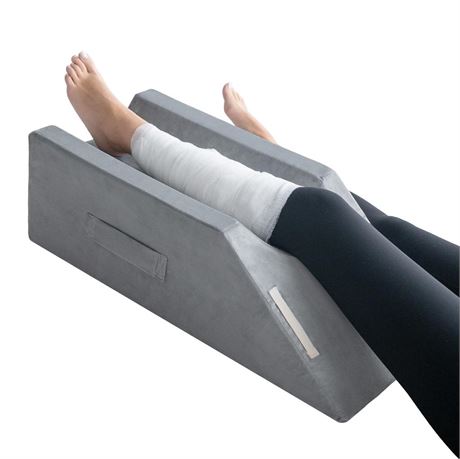 LightEase Memory Foam Leg, Knee, Ankle Support and Elevation Leg Pillow for