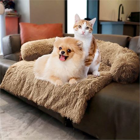 Dogs/Cats Bed Mats, Couch Cover for Dogs, Sofa Style Luxurious Mat for Pets,