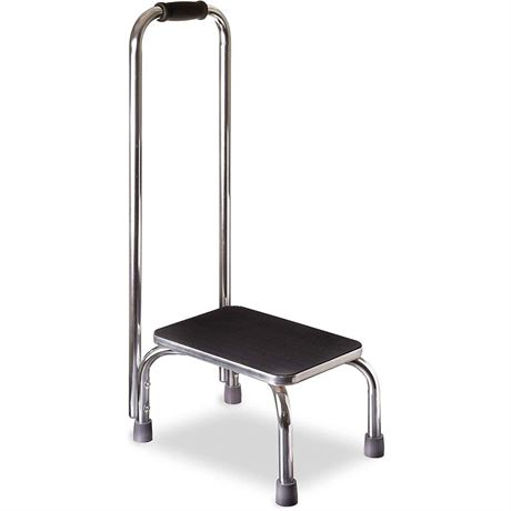 DMI Step Stool with Handle and Non Skid Rubber Platform, Lightweight and Sturdy