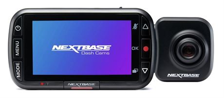 Nextbase 222X Compact Dual Dash Cam Front & Rear 2.5  HD IPS Screen  1080p Full