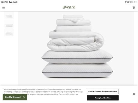 AWARA -Tranquility Sleep Bundle - Complete Bedding Set