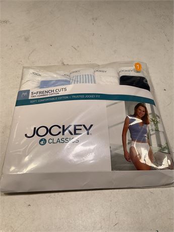 Women's Jockey® Classic 5-Pack Cotton French-Cut Panty Set - SIZE 7