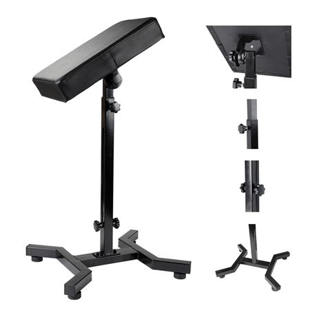 Solong Tattoo Armrest Stand and Legrest with Thicken Tattoo Pad 23 * 35 * 6cm,