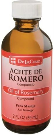 2 De La Cruz Rosemary Oil for Hair and Skin Essential Oil Natural Massage Oils