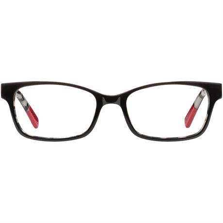 Love by Ellen DeGeneres Womens Prescripton Eyeglasses, Riverside, Black,
