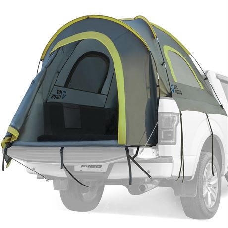 JOYTUTUS Pickup Truck Tent 6.0ft, Waterproof PU2000mm Double Layer for 2