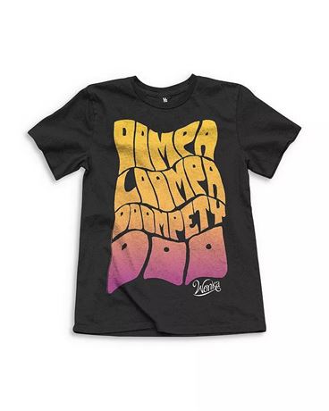 Wonka Shirts Kids clothing 
2-large black kids shirt & Wonka Collection plate