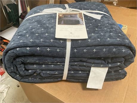 Velvet Stitch Quilt Set - Levtex Home
