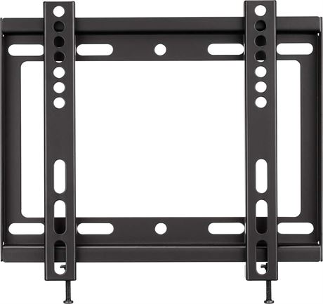 Insignia - Fixed TV Wall Mount for Most 19" - 39" TVs - Black