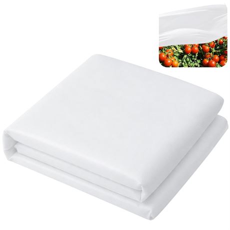 DECOHS 30 x 10 Ft Plant Sun Protection Cloth, Garden Plant Shade Cloth,