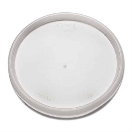 Dart Plastic Lids for Foam Cups, Bowls and Containers, Vented, Fits 6-32 oz,