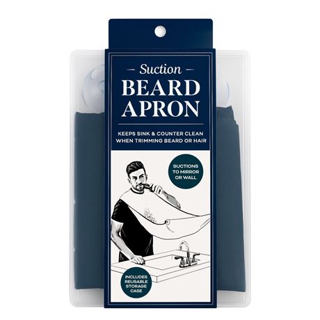 Best Brands Beard Apron Bib with Storage Case, Mess Free Beard Trimming