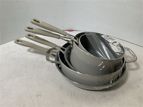 set of pans 5 pieces