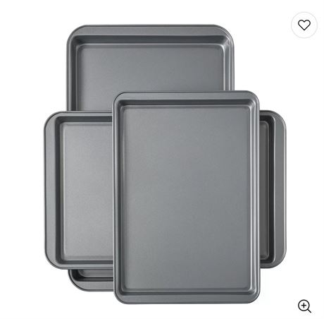The Big One® 3-pc. Nonstick Cookie Sheet Set