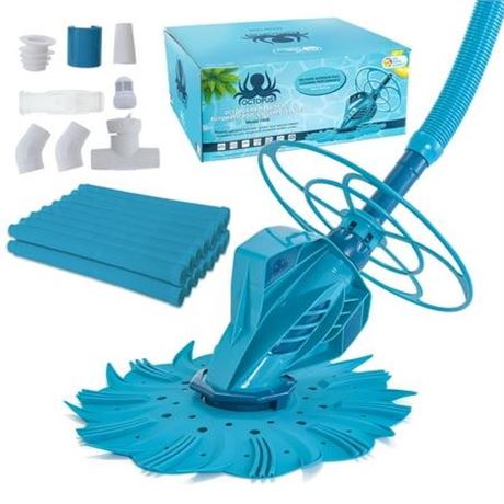 U.S. Pool Supply Octopus Professional Automatic Pool Vacuum Cleaner & Hose Set