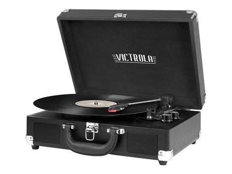 Victrola Journey Bluetooth Portable Suitcase Record Player with 3-speed