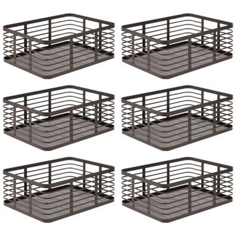 Kitchen Wire Basket with Handles 12 X 16 X 6