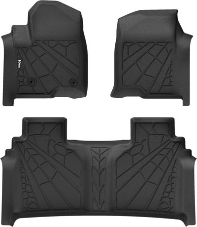 KARPAL Floor Mats Fit for 2019-2025 Chevrolet Silverado 1500/GMC Sierra 1500,